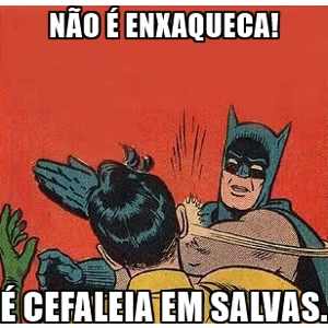 Cefaleia em salvas não deve ser confundida com enxaqueca.